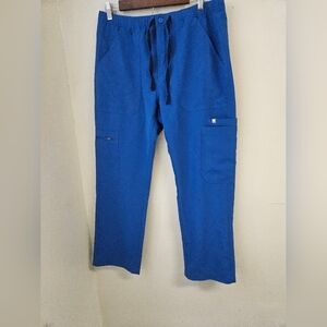 FIGS-Scrubs-Men's/Women's M/S Blue The Caigo Cargo Pants M/S TM3001S